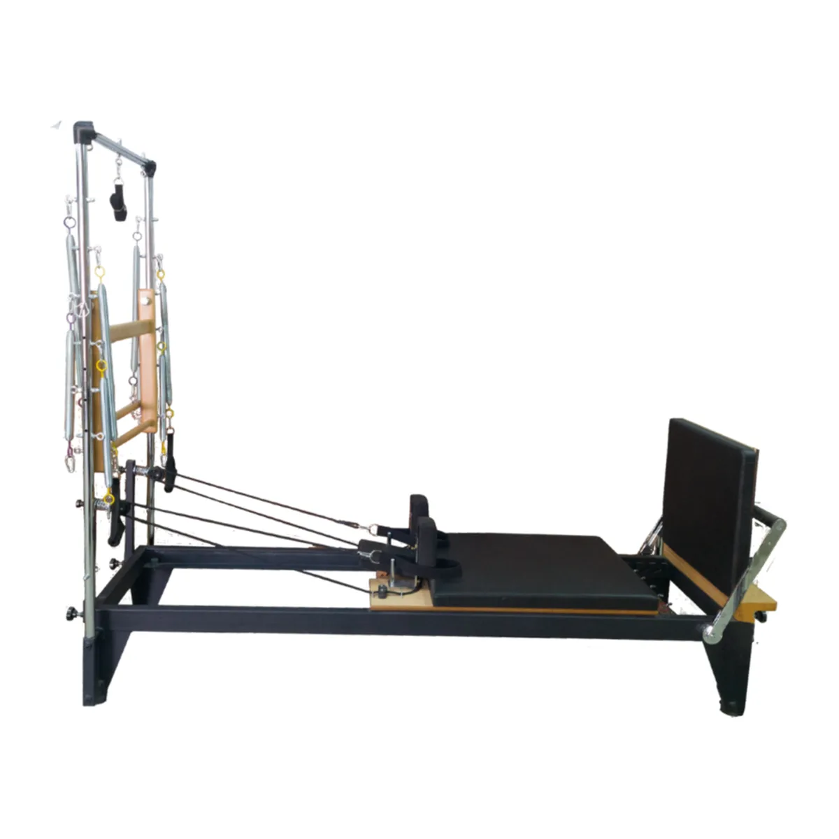 Реформър с кула Port Pilates, серия Metal