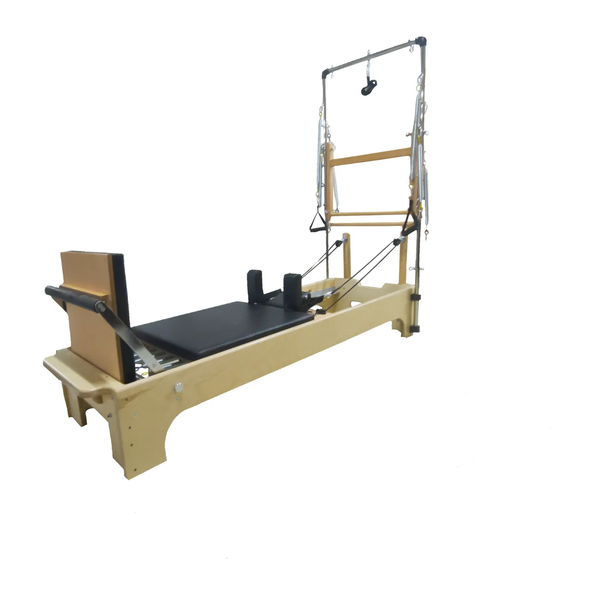 Реформър с кула Port Pilates, серия Premium (Birch)
